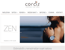 Tablet Screenshot of cordis.hr