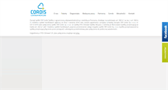 Desktop Screenshot of cordis.com.pl